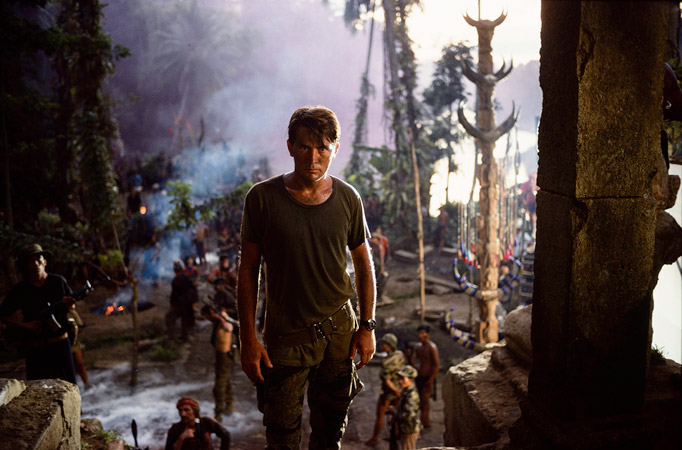 Chas Gerretsen setfoto Apocalypse Now